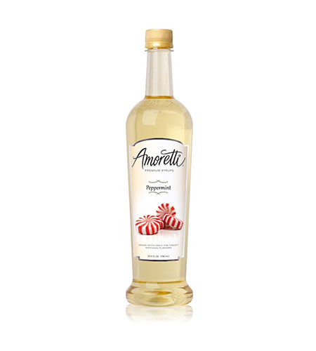 Amoretti Premium Syrup, Peppermint, 25.4 Ounce